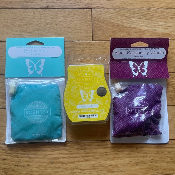 3 Brand New Scentsy Scent Packs - Picture 1 of 8